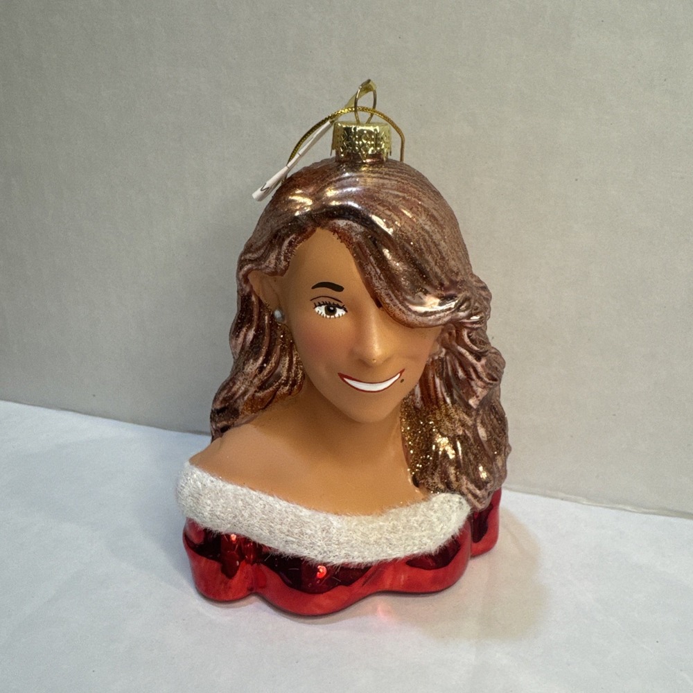 Mariah Carey Merry Christmas Ornament